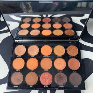 Morphe Warm Neutral Eyeshadow Palette - Orange & Bronze Shades